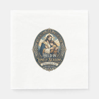Guardanapo De Papel Camiseta Vintage de Encorajamento para Viúva Viúvo