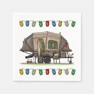 Guardanapo De Papel Camper RV do Opus 4 Pop Up Camper
