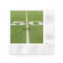 Campo de futebol da linha verde 50 Yard