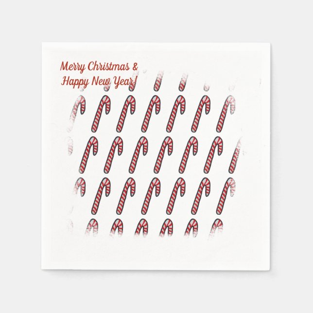 Guardanapo De Papel Canais de Livro de Natal Napkins (Frente)