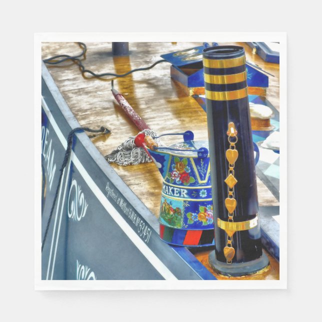 GUARDANAPO DE PAPEL CANAL NARROWBOAT (Frente)