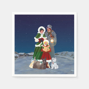 Guardanapo De Papel Canções de Natal