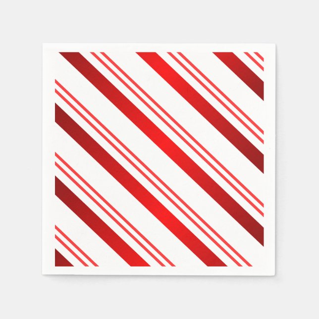 Guardanapo De Papel Candy Cane (Frente)
