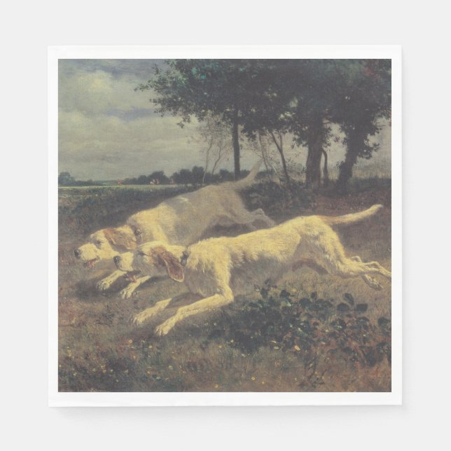 Guardanapo De Papel Caninos (Beagles) (por Troyon Constante) (Frente)