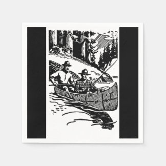 Guardanapo De Papel Canoagem Retroativa