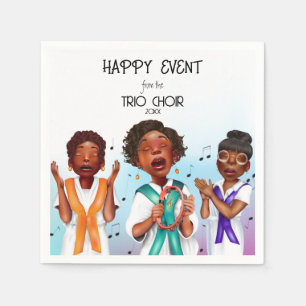 Guardanapo De Papel Cantores afro-americanos