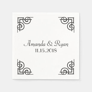 Guardanapo De Papel Cantos decorativos personalizados