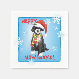 Guardanapo De Papel Cão de Água Português de Natal