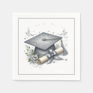 Guardanapo De Papel Capa de Graduação e Diploma