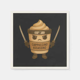 Guardanapo De Papel Cappuccino Assassino Italian