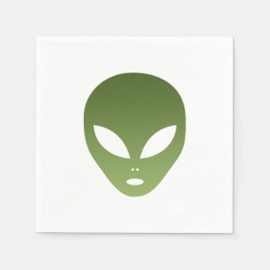 Guardanapo De Papel Cara da alienígena do Extraterrestrial