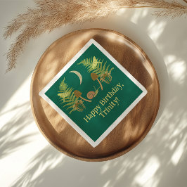 Guardanapo De Papel Caracol Goblincore e Cogumelos Personalizados