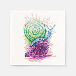 Guardanapo De Papel Caracol na Fig