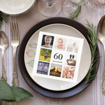 caras de colagem de fotos de festa de aniversário 