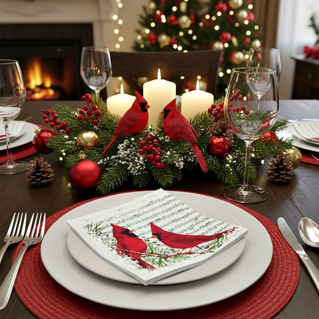 Guardanapo De Papel Cardeais (Criador carregado)