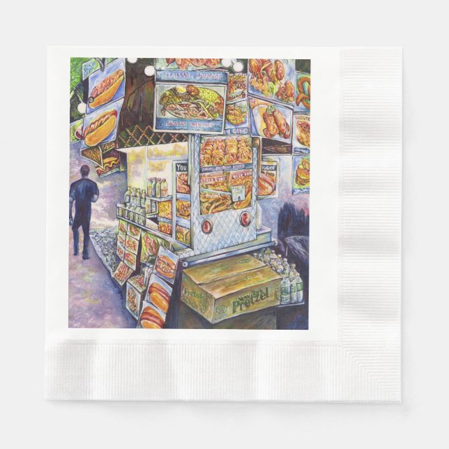 Guardanapo De Papel Carga de trabalho artística extraordinária (Frente)