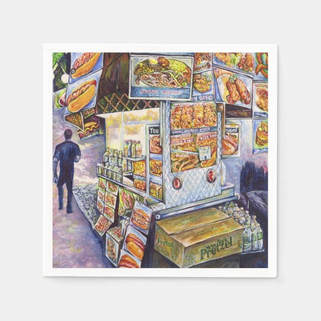 Guardanapo De Papel Carga de trabalho artística extraordinária (Frente)