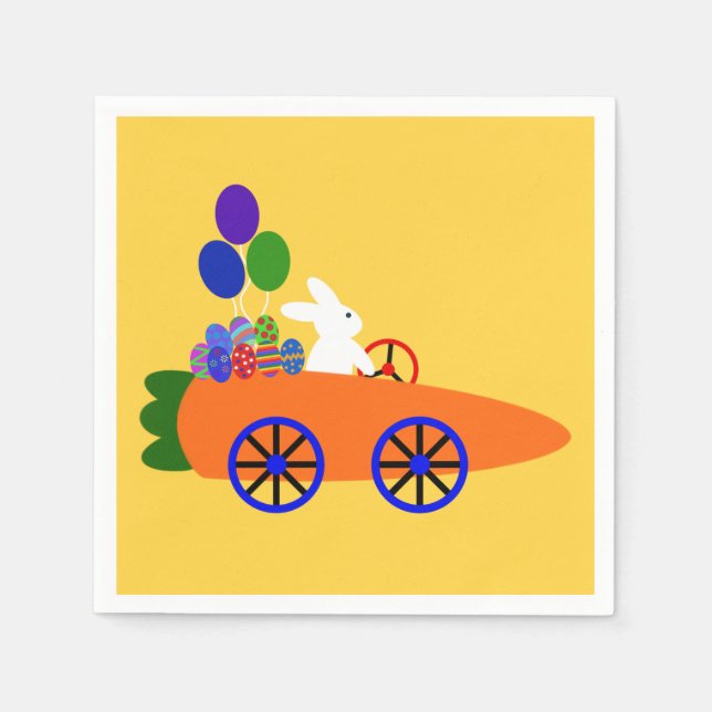 Guardanapo De Papel Cargueiro Cony Riding #3 Napkins (Frente)