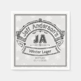 Guardanapo De Papel Carimbo de véu correspondente à porta copos na xad