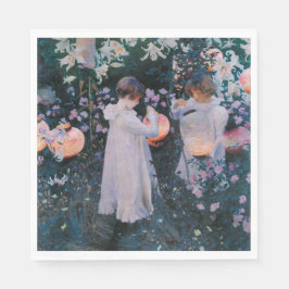 Guardanapo De Papel Carnação, Lily, Lily, Rosa (John Singer Sargent)