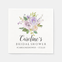 Carolina Chá de panela Napkins - Watercolor Floral