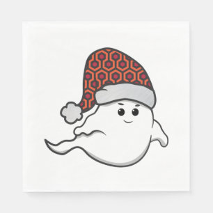 Guardanapo De Papel Carpete de hotel assustador fantasma de natal