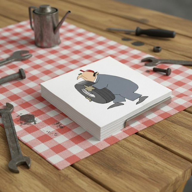 Guardanapo De Papel Carregando Mecânico Papel-Pneu Nápoles (Criador carregado)