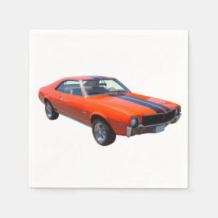 Guardanapo De Papel Carro 1969 do músculo de AMC Javlin