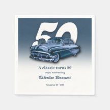 Carro Azul Clássico de Viagem Faz 50 Anos