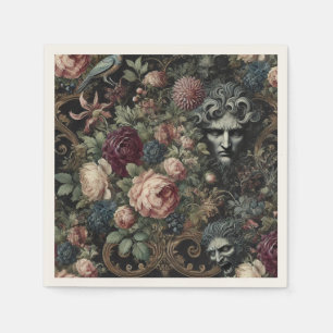 Guardanapo De Papel 🩸 Carta à Lunacy - Vitoriano Gótico