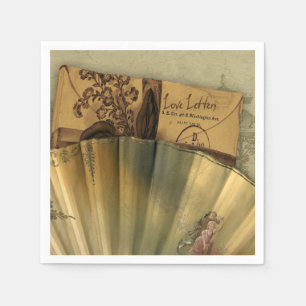 Guardanapo De Papel Cartas de Amor