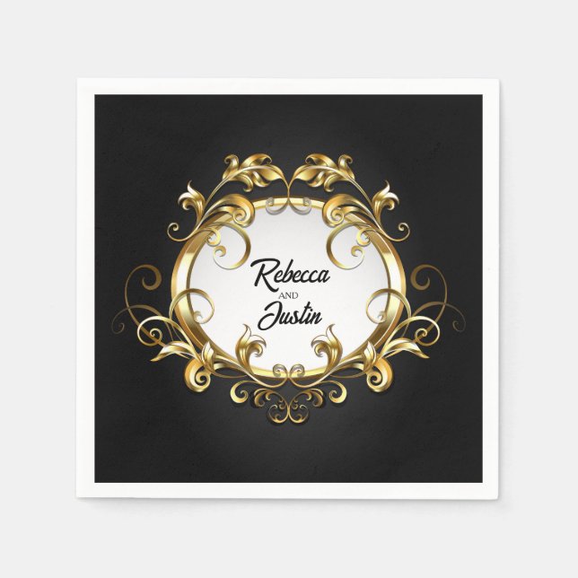 Guardanapo De Papel Cartaz Oval Moderno Boho Napkins (Frente)