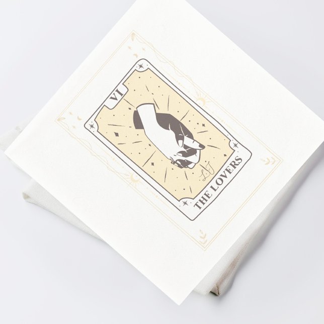 Guardanapo De Papel Cartões de Tarot | CHÁ DE PANELA | Casamento | Neu (Criador carregado)