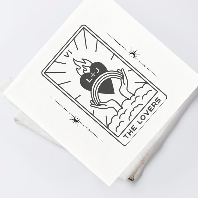 Guardanapo De Papel Cartões de Tarot | CHÁ DE PANELA | Casamento | Tar (Criador carregado)