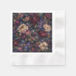 Guardanapo De Papel Casa de Jardim Floral Impressionista Gótico Mal-hu