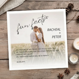 Guardanapo De Papel Casal Elegante Foto de Fatos Divertidos Modernos C