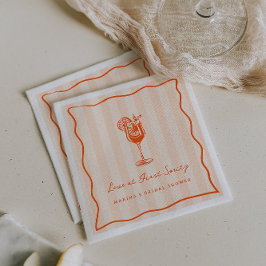 Guardanapo De Papel Casamento ao Primeiro Spritz Chá de Noiva