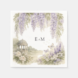 Guardanapo De Papel Casamento com Wisteria Regency