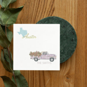 Guardanapo De Papel casamento de austin texas