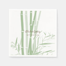 Casamento de Bamboo Oriental legante