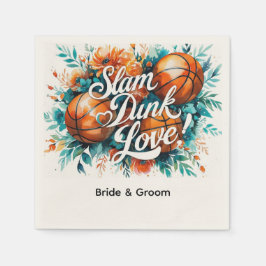 Guardanapo De Papel Casamento de basquete