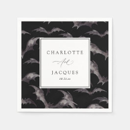 Guardanapo De Papel Casamento de Bats Halloween