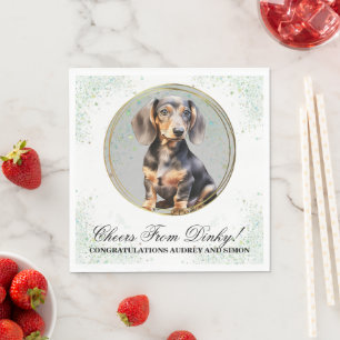 Guardanapo De Papel Casamento De Cachorro Com Napkins Com Cães Foto