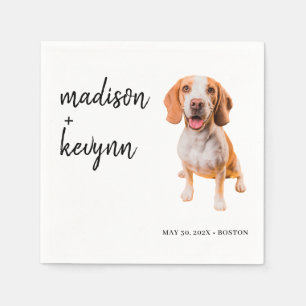 Guardanapo De Papel Casamento de Cachorros Napkins