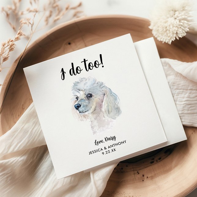 Guardanapo De Papel Casamento de Cachorros Napkins (Criador carregado)