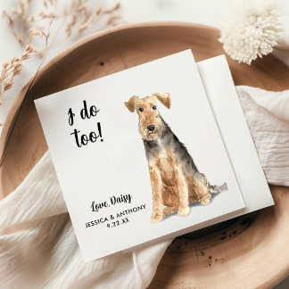 Guardanapo De Papel Casamento de Cachorros Napkins