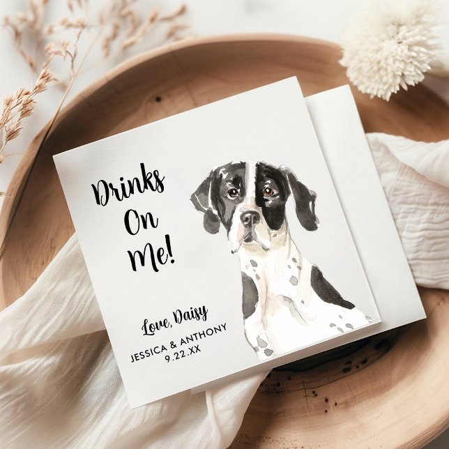 Guardanapo De Papel Casamento de Cachorros Napkins (Criador carregado)