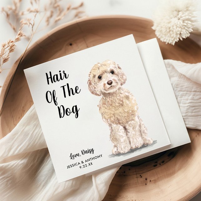 Guardanapo De Papel Casamento de Cachorros Napkins (Criador carregado)