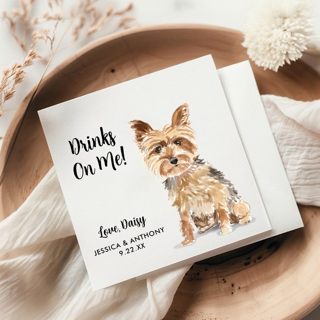 Guardanapo De Papel Casamento de Cachorros Napkins (Criador carregado)