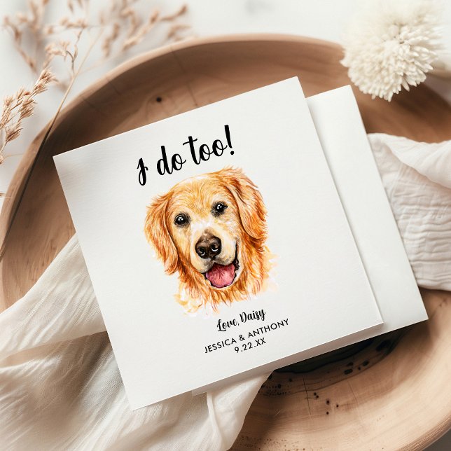 Guardanapo De Papel Casamento de Cachorros Napkins (Criador carregado)